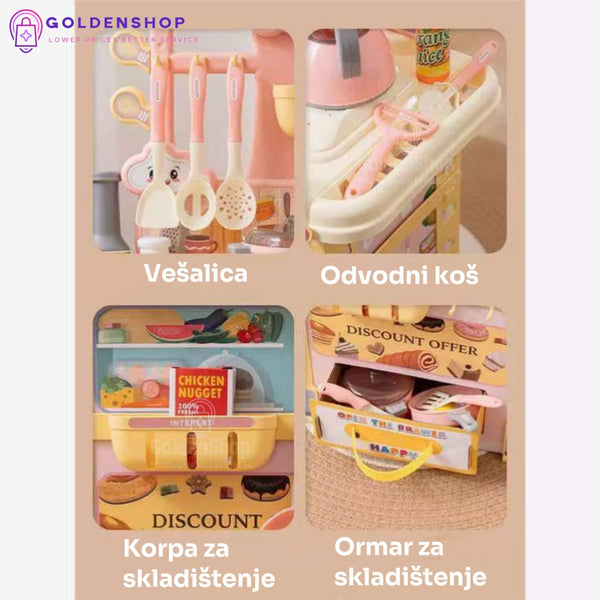 Kuhinja za decu Decija kuhinja Igracka kuhinja za decu Set