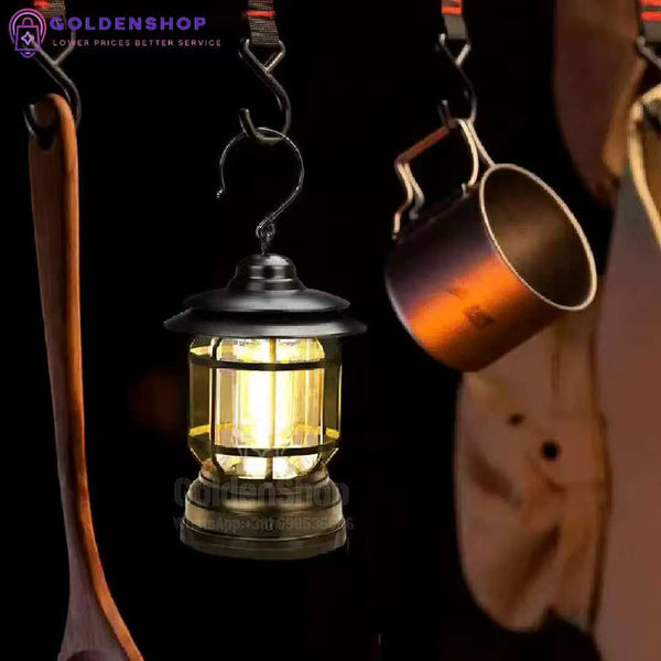 Led fenjer Retro fenjer Usb Lampa za kampovanje