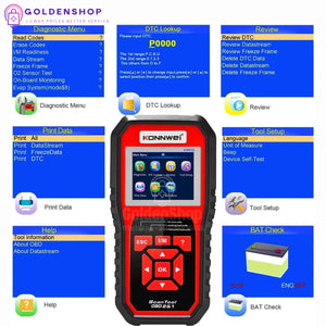 Univerzalni OBD2 dijagnostički skener za vozila