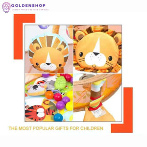 3u1 Prostirka, teretana i šator za bebe Lav