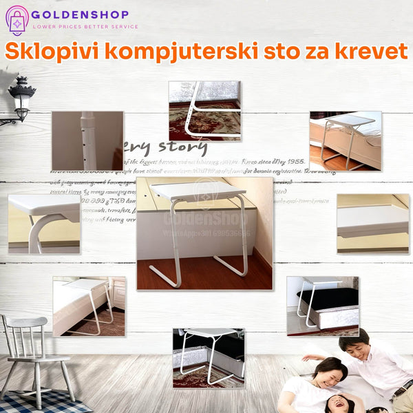 Table Mate- podesivi i prenosivi sklopivi stočić