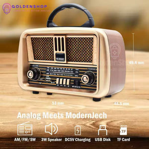 Radio FM radio Bluetooth - retro dizajn NS-8068BT