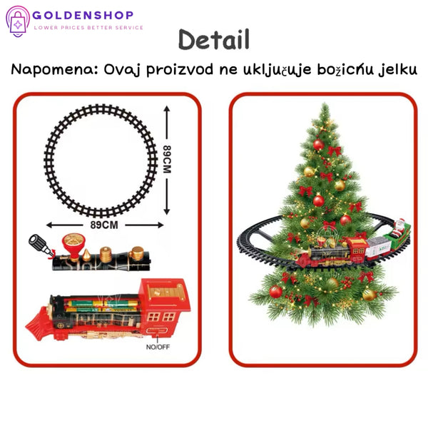 Deciji novogodisnji vozic
