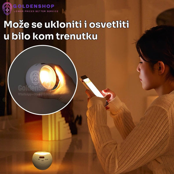 led lampa na baterije