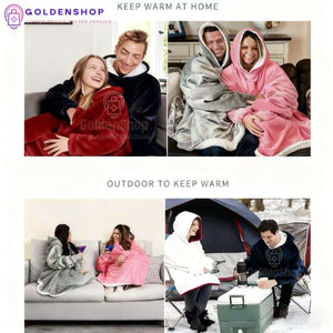 Cebe u obliku duksa/duks ćebe sa rukavima i kapuljacom/cebe