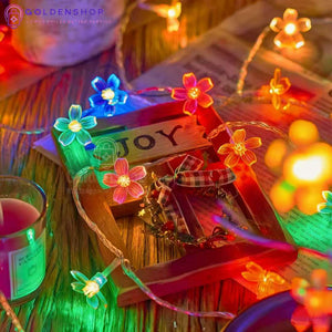 Solarna LED svetleća traka u obliku cveta trešnje