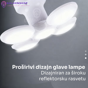 Fudbalska lopta LED sijalica - 60W