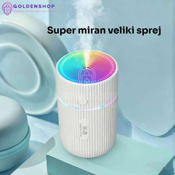 Osvezivac Vazduha - Aroma Led Difuzer - Auto H2O Beli