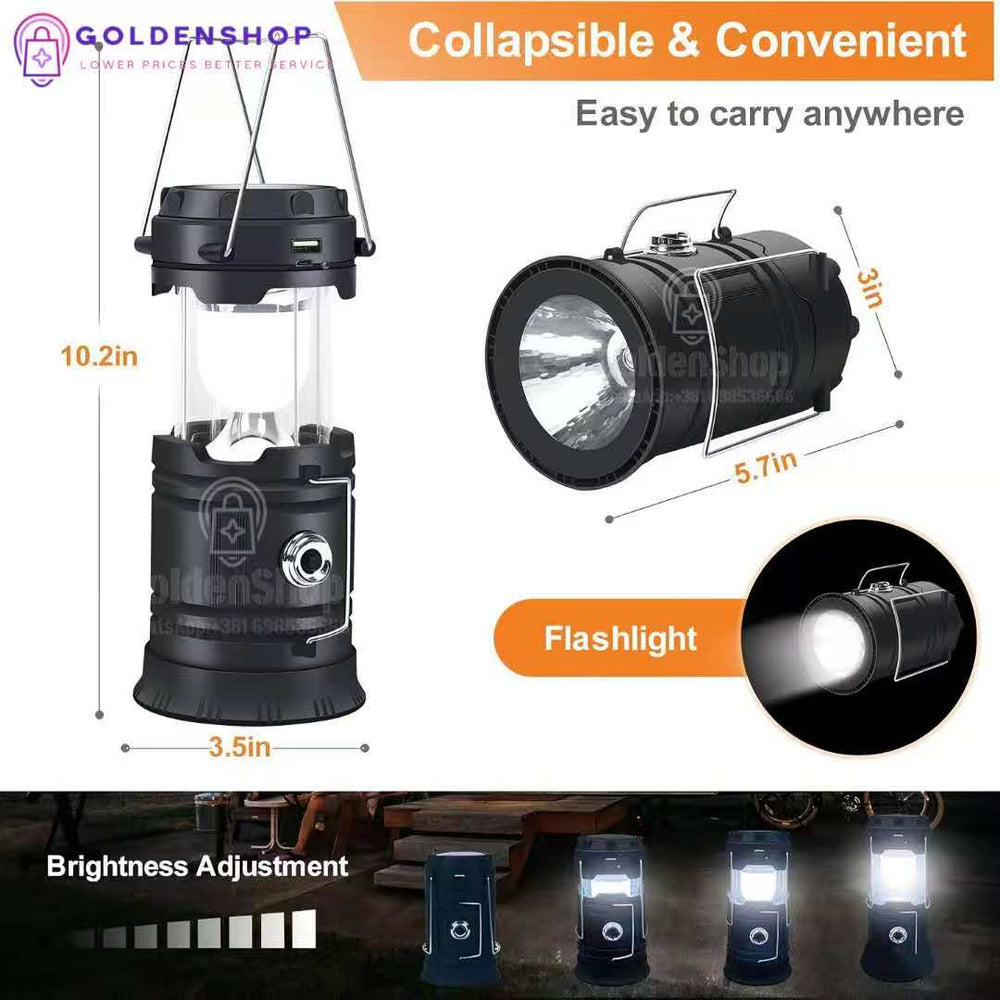 Led Lampa punjiva Solarna 'Fenjer'