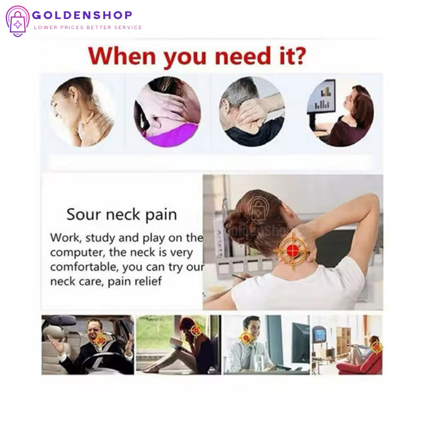 Grejač za vrat - Jastuk za vrat sa grejačima-Masažer za vrat