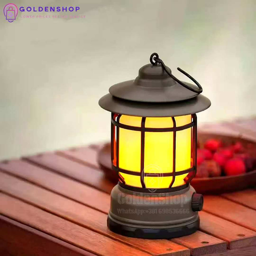 Led fenjer Retro fenjer Usb Lampa za kampovanje