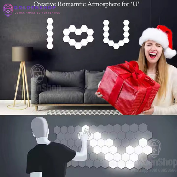 Lampe šestougaone Led lampe +daljinski