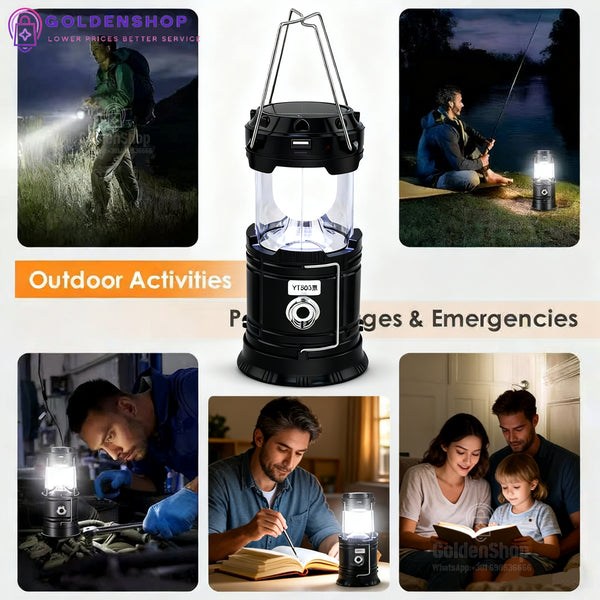 Led Lampa punjiva Solarna 'Fenjer'