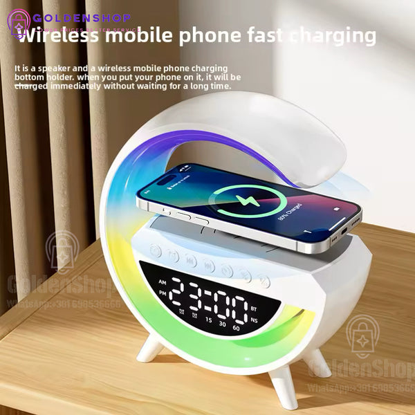 G Lampa 4u1 Bluetooth zvucnik sat i punjac Model 3