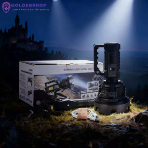 Punjiva baterijska lampa 150w sa postoljem i LED reflektorom