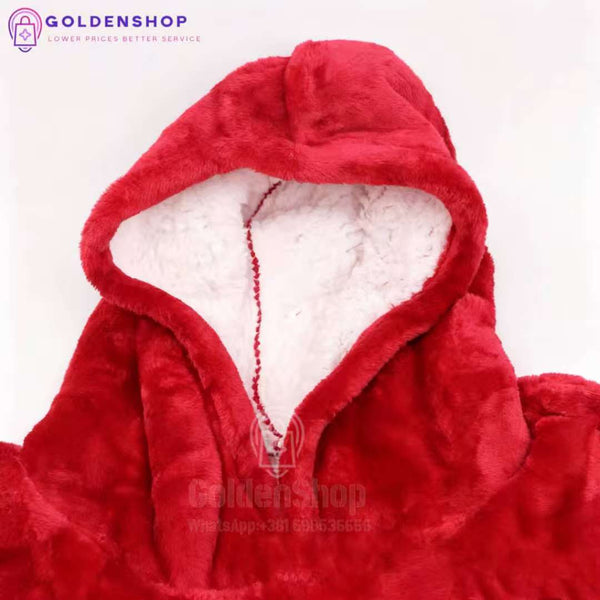 Cebe u obliku duksa/duks ćebe sa rukavima i kapuljacom/cebe