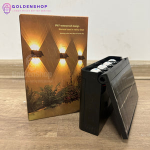 Solarna zidna lampa 8 LED – jaka svetlost, senzor, vodootporna