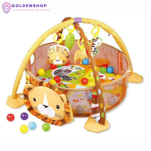 3u1 Prostirka, teretana i šator za bebe Lav