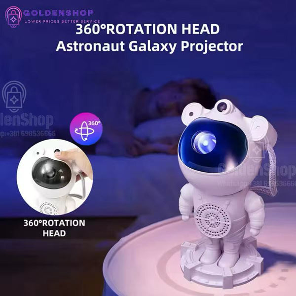Astronaut LED Galaxy lampa projektor zvezdanog neba