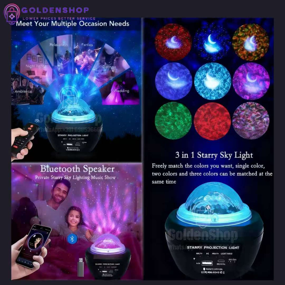 Led Projektor Zvezdanog neba - Bluetooth Zvucnik