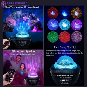 Led Projektor Zvezdanog neba - Bluetooth Zvucnik