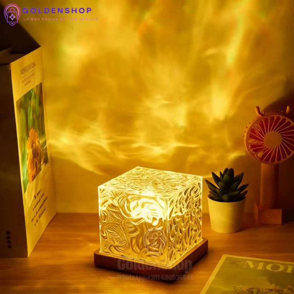 Kristalna stona lampa- STONA LAMPA