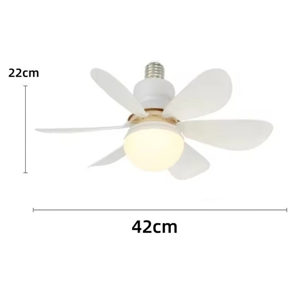 Plafonski ventilator sa LED svetlom i daljinskim