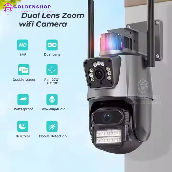 Kamera Dupla kamera PTZ KAMERA Wifi