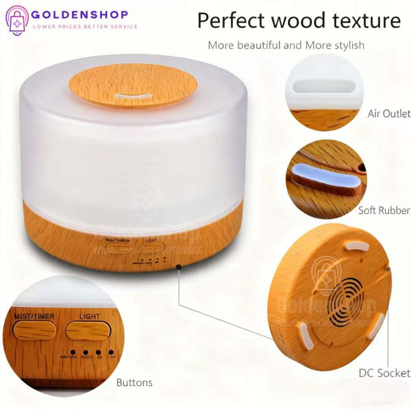 AROMA Difuzer Za Osvežavanje Vazduha i LED LAMPOM+ Daljinski