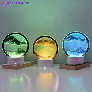 Dekorativna pesak lampa USB lampa Pesak