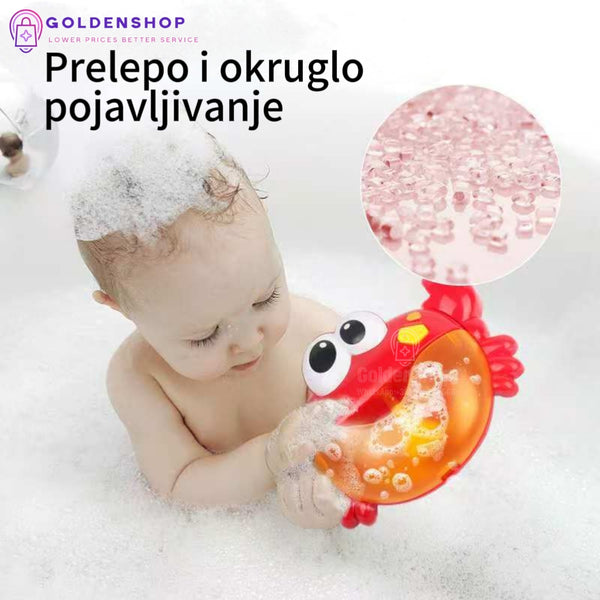 Dečja igračka za kupanje rak sa mehurićima