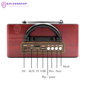Radio tranzistor - Retro USB Micro SD (Meier M-115BT)