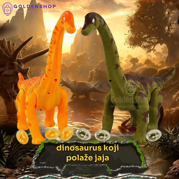 Dinosaurus igracka koja leže jaja