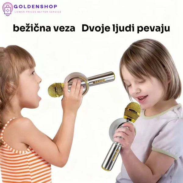 Mikrofon za decu - karaoka mikrofon Zeka