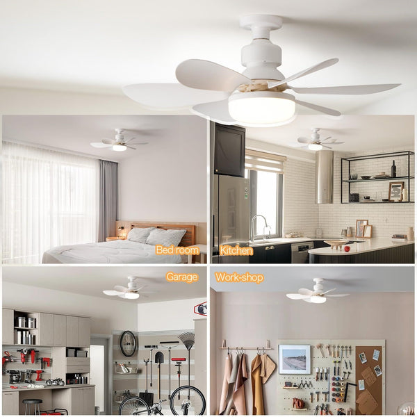 Plafonski ventilator sa LED svetlom i daljinskim