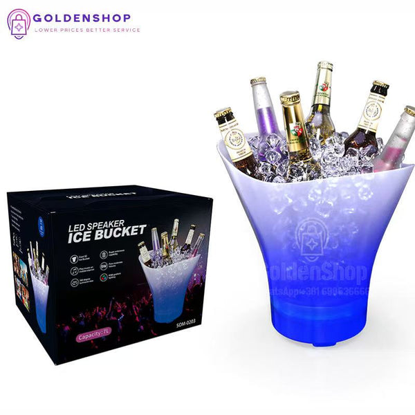 Kibla za Led sa Bluetooth Zvučnikom i LED Osvetljenjem - RGB Party Set