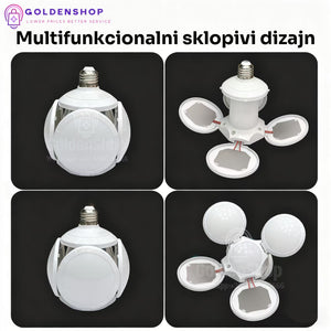 Fudbalska lopta LED sijalica - 60W