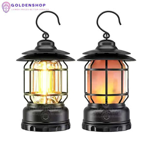 Led fenjer Retro fenjer Usb Lampa za kampovanje