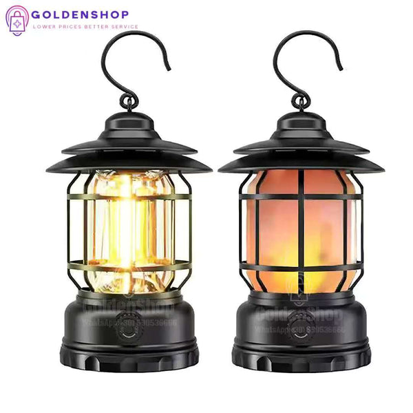 Led fenjer Retro fenjer Usb Lampa za kampovanje