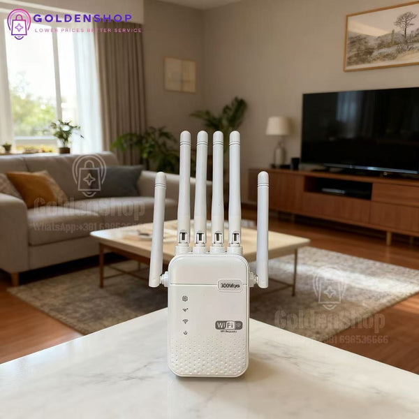 WIFI Repeater pojačivač sa 6 antena internet signala 300mbps pojacivac signala