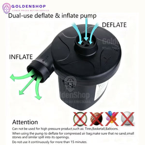 Pumpa za dušek-Elektricna pumpa za bazen dusek čamac 12V/220