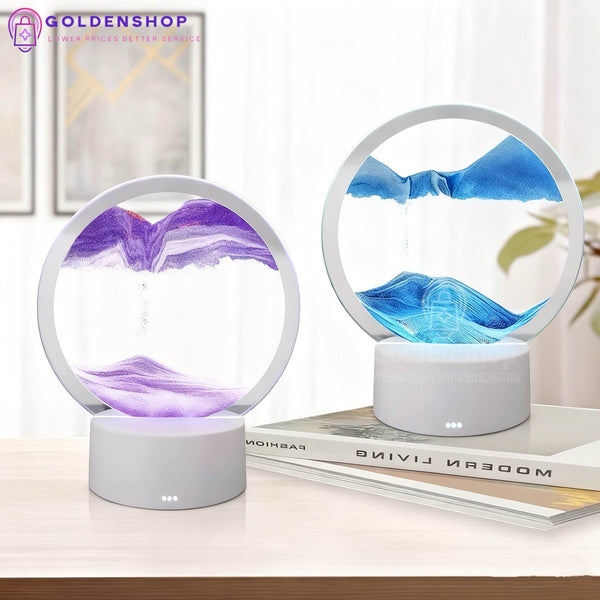 Dekorativna pesak lampa USB lampa Pesak