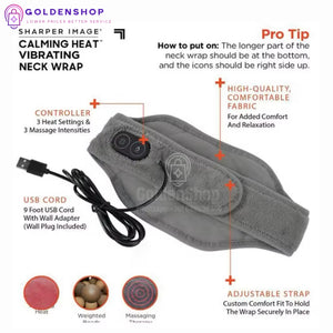 Grejač za vrat - Jastuk za vrat sa grejačima-Masažer za vrat
