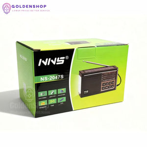Solarni Bluetooth radio zvucnik NS-2047S