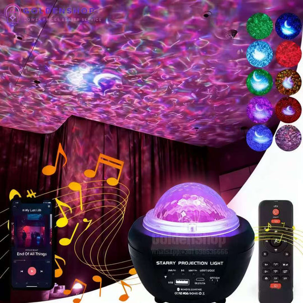 Led Projektor Zvezdanog neba - Bluetooth Zvucnik