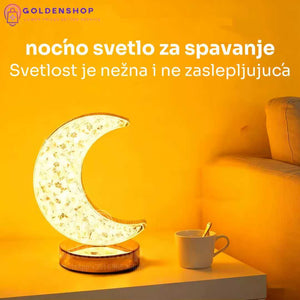 Kristalna stona LED lampa
