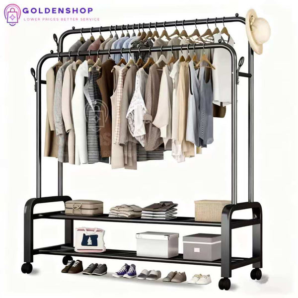 Stalak-pokretni stalak za odeću-stalak za odecu-48KG