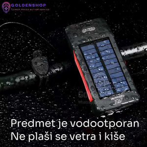 Punjiva solarna Lampa za bicikl