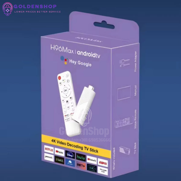Android Tv Box H96 Max WIFI 6.0/5Ghz Android 14.0 2/16GB 4K