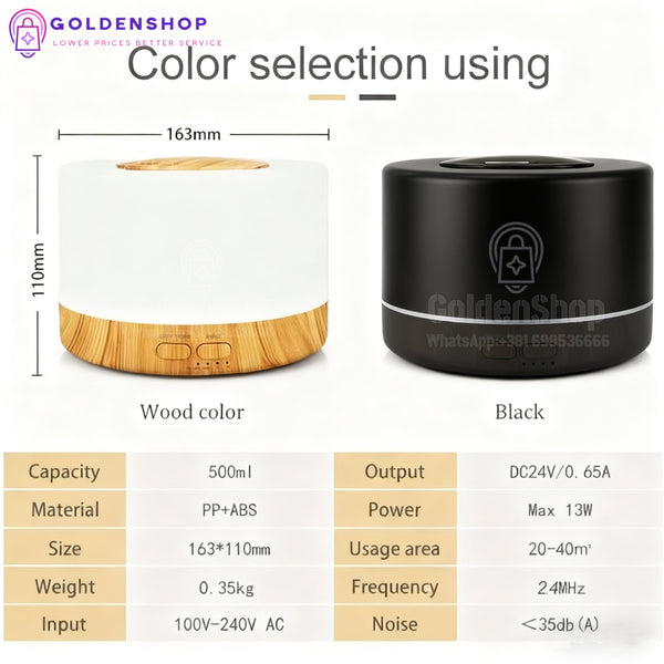 AROMA Difuzer Za Osvežavanje Vazduha i LED LAMPOM+ Daljinski